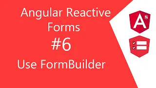 6 Generate Angular form controls with FormBuilder