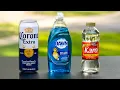 cup of dish soap and 1 can of beer and your lawn will stay green all summer
