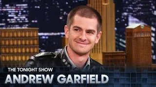 andrew garfield performs spider man theme song says he had nightmares about saturday night live
