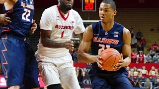 IlliniMBB Highlights at Rutgers 16