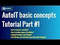 AutoIT basic concepts Tutorial Part AutoIT Tutorial for Beginners