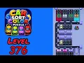 Car Sort Color Puzzle Level 376 Walkthrough