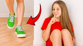 Nastya und ihre Freunde spielen Verstecken