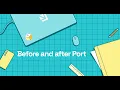 Before and After Using Port