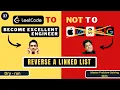 Reverse a Linked List Dry Run Leetcode 206 Progression90