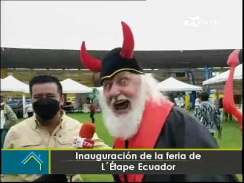 Inauguración de la feria de L'Étapa Ecuador