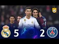 Download Lagu Highlights ( Real Madrid 5 - 2 Psg ) - Ronaldo destroys Paris and kills Neymar's dreams 💥⚡😱