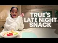 Letting True Run the Kitchen Khloe Kardashian
