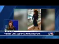 Margaret Orr reacts to little girl who dresses as her for Halloween