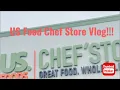 US Chef Food Store Vlog