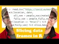 Using dplyr s slice and arrange functions in R to order and pick rows from a data frame CC162