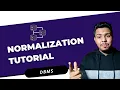 Normalization Tutorial With Problem Solve in Bangla Nakibul Islam