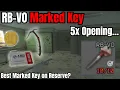 1 00 RB-VO Marked Key 5x Opening - Reserve Marked Key