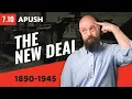 The NEW DEAL Explained APUSH Review
