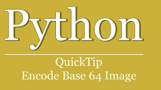 QuickTip - Python Tutorial