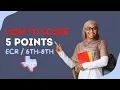 How To Score 5 Points On STAAR Extended Constructed Response in 6th 7th and 8th grade