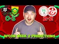 Lagu AFCON WEEK 2 PREDICTIONS \u0026 TIPS