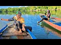 Download Lagu DUA PEMANANCING INI KEDATANGAN SEKELOMPOK GEROMBOLAN IKAN SAAT MANCING DITENGAH SUNGAI 