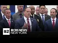 Suffolk County District Attorney speaks after Gilgo Beach serial killer Rex Heuermann pleads guilty