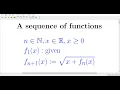 calculation exercise 557 A sequence of functions