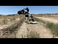 Banshee 350 Hitting jump pinned