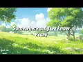 Keane - Somewhere Only We Know(lyrics)