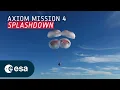 Download Lagu Splashdown | Ax-4 mission with Sławosz Uznański-Wiśniewski