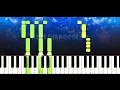 First Day of School - Cocomelon Nursery Rhymes | Piano Tutorial | Karaoke