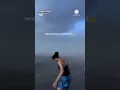 Powerful Winds Send Beachgoers Running In New York