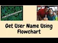 Get User Name Using Flowchart