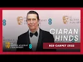 Ciaran Hinds is already knackered before the ceremony even started EE BAFTAs 2022 Red Carpet