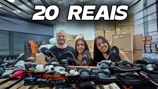 🔥 CHINELOS NO ATACADO A PARTIR DE R$19,99! A MELHOR FONTE DO BRÁS REVELADA! 😱
