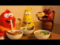 Download Lagu LARVA CARTOON: RED, YELLOW AND BROWN ENJOY PHO NOODLES | FUNNY ANIMATION 2025