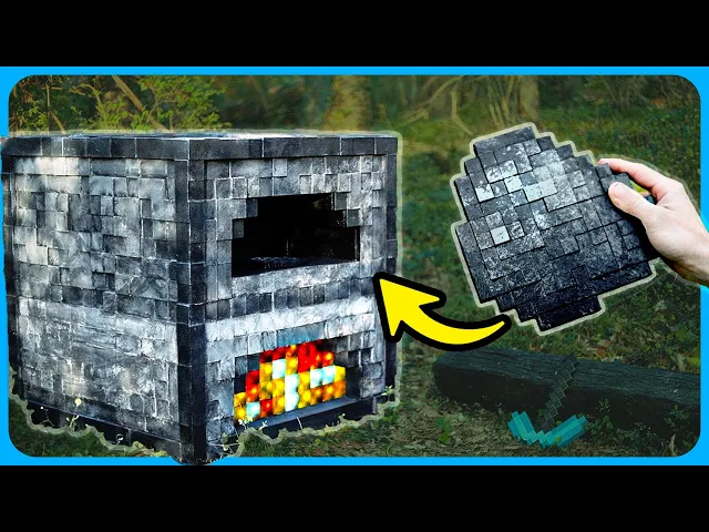 Life Size Minecraft Furnace video thumbnail
