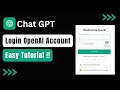 Getting Started With Chat GPT How To Login OpenAi Chat GPT