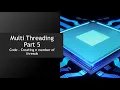 Creating n number of threads Complete Code and Output - Multi-Threading in Linux