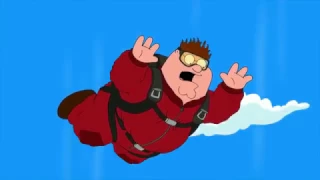 family guy peters skydiving accident