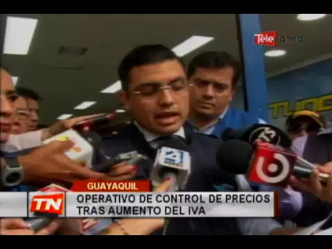 Operativo de control de precios tras aumento del iva