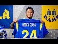 Blake Corum s 2024 Draft Call With Sean McVay Les Snead Rams Throwback