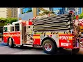 BRAND NEW 2020 FDNY ENGINE 40 RESPONDING FROM QUARTERS ON AMSTERDAM AVENUE ON WESTSIDE OF MANHATTAN