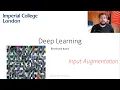 14 Imperial s Deep learning course Input Augmentation