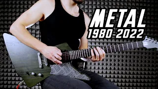 Download HISTORY OF METAL - 1 Riff per Year from 1980 to 2022 MP3