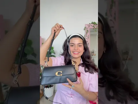 My Birthday Gift Pt.2 🩷 Unboxing My Coach handbag ✨ #youtubeshorts #shorts