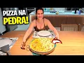 Download Lagu Fizemos nossa própria PIZZA na PEDRA!