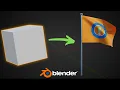 Create a Flag Animation in Blender in 1 Minute