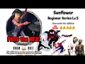 Sunflower - Post Malone Swae Lee Spider-Man Drum Note for Kids and Beginners
