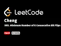 LeetCode 995 Minimum Number of K Consecutive Bit Flips