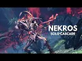 WARFRAME NEKROS Creeping Terrify Solo Cascade Lvl Cap Xoris