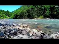 Download Lagu Magnificent birds chirping, gentle stream flowing over stones in the mountains, ASMR