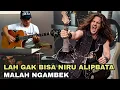Lagu LAH NGAMUK ❗ Gitaris Ahli Coba Niru Teknik Gitar Alip Ba Ta Malah Ngembek Terlalu Sulit